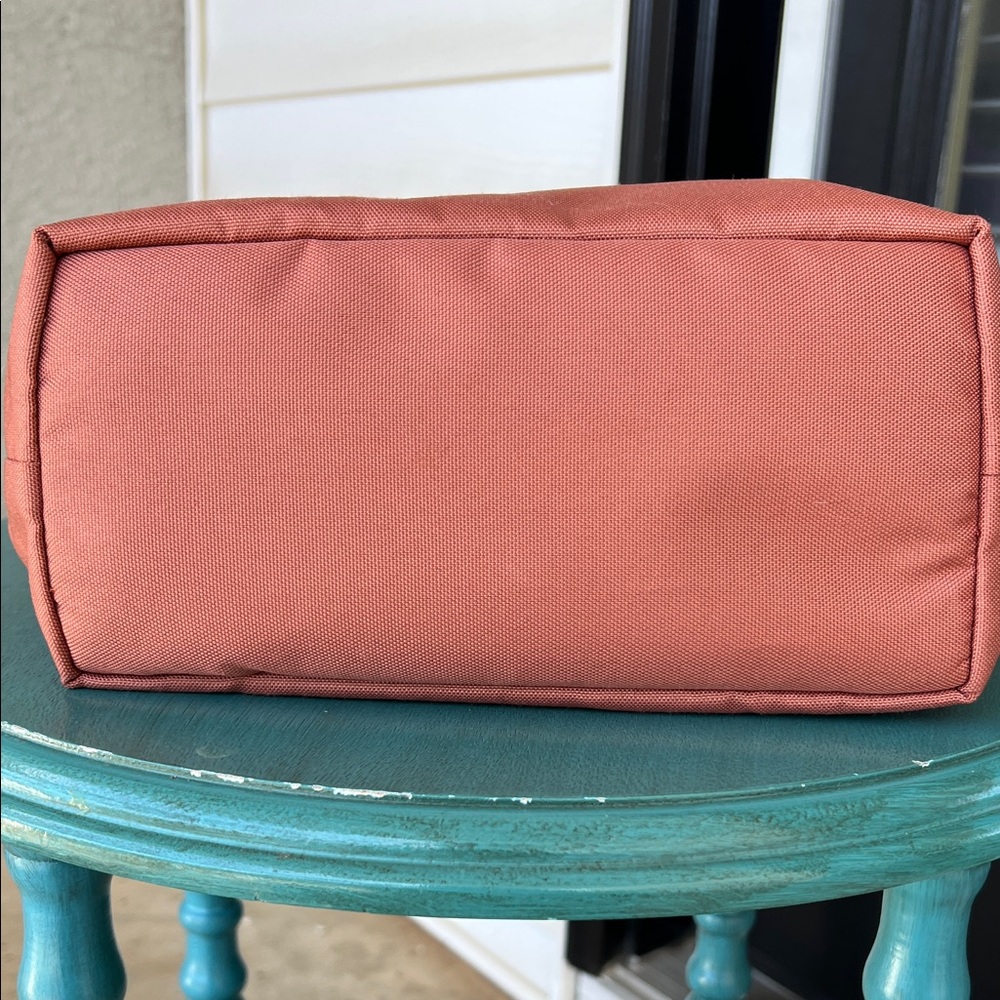 Canvelle Zip Crossbody Tote Small in Terracotta - Picture 4 of 9